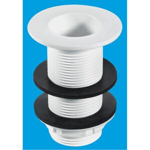 McAlpine W11 Tank Overflow; 70mm Flange x 3½" Tail Unslotted Waste without Overf McAlpine W11 Tank Overflow; 70mm Flange x 3½" Tail Unslotted Waste without Overf