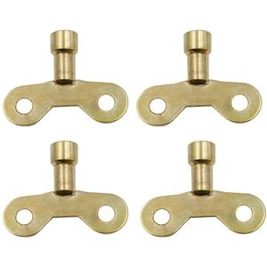 Unbranded High quality brand new 4Pcs Yellow Radiator Plumbing Bleed Bleeding Key Solid Unbranded High quality brand new 4Pcs Yellow Radiator Plumbing Bleed Bleeding Key Solid