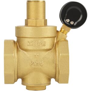 Unbranded BSP DN50 Brass Water Pressure Reducing Valve with Adjustable Gauge Flow Unbranded BSP DN50 Brass Water Pressure Reducing Valve with Adjustable Gauge Flow
