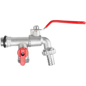 GreenZech (1/2" hose connect + 3/4") 4 Type 1/2 3/4 Inch Brass Water Tank Adapter Double H GreenZech (1/2" hose connect + 3/4") 4 Type 1/2 3/4 Inch Brass Water Tank Adapter Double H