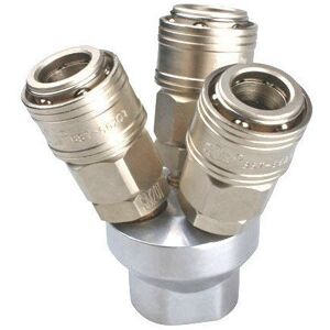 GreenZech (3 Way) 1Pcs 2/3Way 12mm CR-V Air Pump High Pressure Self Locking Quick Connecto GreenZech (3 Way) 1Pcs 2/3Way 12mm CR-V Air Pump High Pressure Self Locking Quick Connecto