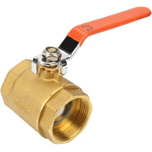 Unbranded 1pc DN40 1-1/2"BSP Brass Pipe Ball Valve 1.6MPa Unbranded 1pc DN40 1-1/2"BSP Brass Pipe Ball Valve 1.6MPa