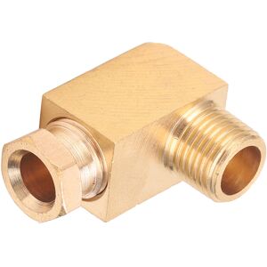 Unbranded Oil Pipe Fitting Elbow Brass Rectangular Square Unbranded Oil Pipe Fitting Elbow Brass Rectangular Square
