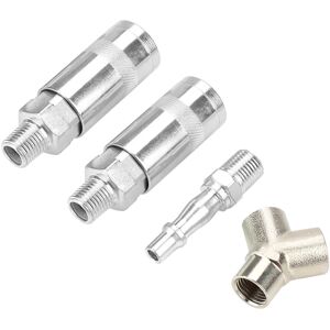 Unbranded 1/4" BSP Y Piece 3 Way Pneumatic Quick Fitting Air Unbranded 1/4" BSP Y Piece 3 Way Pneumatic Quick Fitting Air