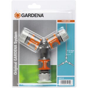 Gardena Two-Way Hose Coupling Set for 13 mm (1/2 inch) - and 15 mm (5/8 inch) - Gardena Two-Way Hose Coupling Set for 13 mm (1/2 inch) - and 15 mm (5/8 inch) -