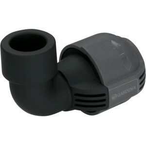 Gardena Sprinkler System L-Piece: Connector for the end of a pipe, for flexible Gardena Sprinkler System L-Piece: Connector for the end of a pipe, for flexible