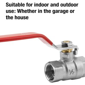 GARDENA Ball valve: The outlet valve For indoor And Outdoor use, double-sided in GARDENA Ball valve: The outlet valve For indoor And Outdoor use, double-sided in