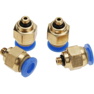 Unbranded 6mm OD Tube Push Fit Male Threaded Connectors Unbranded 6mm OD Tube Push Fit Male Threaded Connectors