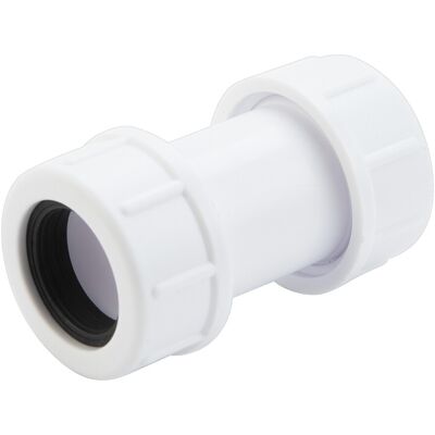 McAlpine 0.75" Universal Slip Through Straight Connector - R1M-SLIP for Plumbing McAlpine 0.75" Universal Slip Through Straight Connector - R1M-SLIP for Plumbing