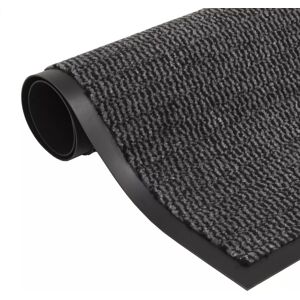 vidaXL Dust Control Mat Rectangular Tufted 120x180cm Anthracite Welcome Carpet vidaXL Dust Control Mat Rectangular Tufted 120x180cm Anthracite Welcome Carpet