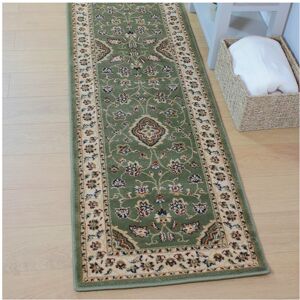 Flair Rugs Sherborne Green Runner - Runner Rug Flair Rugs Sherborne Green Runner - Runner Rug