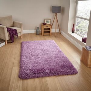 Think Rugs (150x230cm) Montana Shaggy Rugs in Lilac Small Large Thick Soft Plain Pile Luxur Think Rugs (150x230cm) Montana Shaggy Rugs in Lilac Small Large Thick Soft Plain Pile Luxur