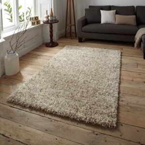 Think Rugs (200x290cm) Vista Shaggy Rugs 4803 Cream Beige Small Large Thick Soft High Pile Think Rugs (200x290cm) Vista Shaggy Rugs 4803 Cream Beige Small Large Thick Soft High Pile