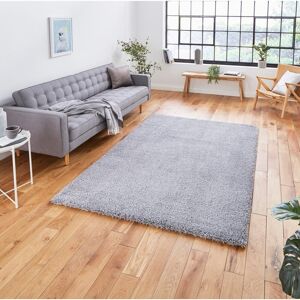 Think Rugs (200x290cm) Sierra 9000 Shaggy Rugs in Grey High Dense Soft Polypropylene Mats Think Rugs (200x290cm) Sierra 9000 Shaggy Rugs in Grey High Dense Soft Polypropylene Mats