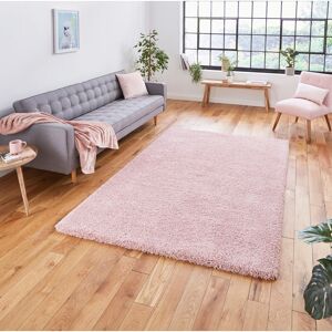 Think Rugs (120x170cm) Sierra 9000 Shaggy Rugs in Pink High Dense Soft Polypropylene Mats Think Rugs (120x170cm) Sierra 9000 Shaggy Rugs in Pink High Dense Soft Polypropylene Mats