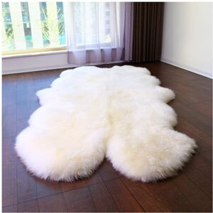 Living And Home (White) 180x110CM Soft Fluffy Fur Non Slip Rug Seat Cushion Floor Mat Living And Home (White) 180x110CM Soft Fluffy Fur Non Slip Rug Seat Cushion Floor Mat
