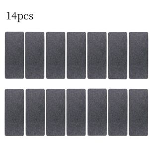 Living And Home (Dark Grey) 14Pcs Carpet Stair Tread Mats Step Staircase Non Slip Mat Protection Living And Home (Dark Grey) 14Pcs Carpet Stair Tread Mats Step Staircase Non Slip Mat Protection