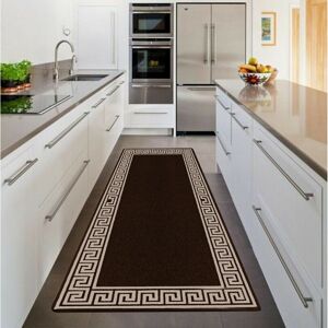 Rush To Stores (BROWN-BEIGE, 80 x 150) Non Slip Long Hall Runner Rugs Bedroom Carpet Mat Rush To Stores (BROWN-BEIGE, 80 x 150) Non Slip Long Hall Runner Rugs Bedroom Carpet Mat