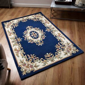 ORIENTAL WEAVERS (BLUE, 120 x 180 cm ) Traditional Pure Wool Rugs Hall Runner Round Circle Half M ORIENTAL WEAVERS (BLUE, 120 x 180 cm ) Traditional Pure Wool Rugs Hall Runner Round Circle Half M