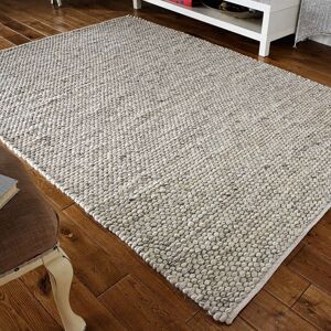 ORIENTAL WEAVERS (GREY, Runner : 60 x 230 cm) Plain Neutral Handmade 100% Wool Rug Eco Friendly H ORIENTAL WEAVERS (GREY, Runner : 60 x 230 cm) Plain Neutral Handmade 100% Wool Rug Eco Friendly H
