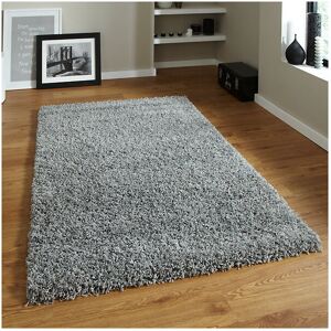 (Grey, 80 x 150 Cm) Think Rugs Vista 2236 Shaggy Rug (Grey, 80 x 150 Cm) Think Rugs Vista 2236 Shaggy Rug