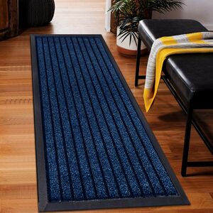 Milano (Blue , 60 x 180 cm ) Heavy Duty Rubber Mat Hall Hallway Kitchen Runner Milano (Blue , 60 x 180 cm ) Heavy Duty Rubber Mat Hall Hallway Kitchen Runner