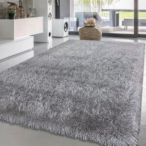 PRiME (Silver, 120 x 170 cm) New Modern Non slip Fluffy Thick Shaggy Natty Rug PRiME (Silver, 120 x 170 cm) New Modern Non slip Fluffy Thick Shaggy Natty Rug