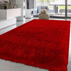 PRiME (Red, 60 x 220 cm) New Modern Non slip Fluffy Thick Shaggy Natty Rug PRiME (Red, 60 x 220 cm) New Modern Non slip Fluffy Thick Shaggy Natty Rug