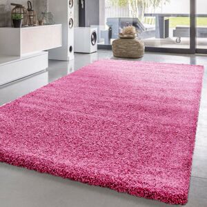 Quality & Style (Pink, 120cm x 170cm) Soft Shaggy VERONA Rug Living Room Bedroom Carpet Hallway Quality & Style (Pink, 120cm x 170cm) Soft Shaggy VERONA Rug Living Room Bedroom Carpet Hallway