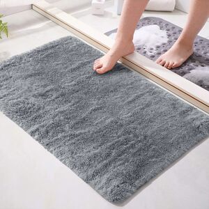 Yorkshire Bedding (Grey, 60 X 110 cm) Fluffy Rugs Anti-Slip Large Shaggy Rug Super Soft Mat Living Yorkshire Bedding (Grey, 60 X 110 cm) Fluffy Rugs Anti-Slip Large Shaggy Rug Super Soft Mat Living