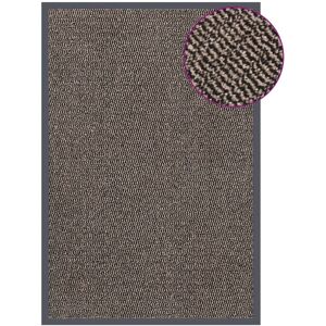 vidaXL Dust Control Mat 80x120cm Dark Brown - Doormat vidaXL Dust Control Mat 80x120cm Dark Brown - Doormat