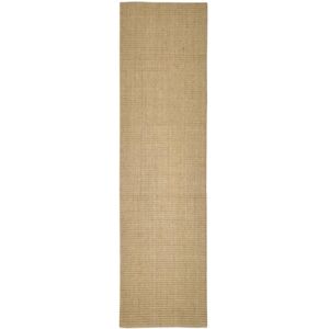 vidaXL 80x300 cm Natural Sisal Rug - Indoor Floor Mat vidaXL 80x300 cm Natural Sisal Rug - Indoor Floor Mat