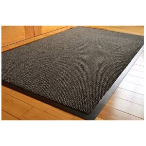 TrendMakers Barrier Mat Large Grey /Black Door Mat Rubber Backed Medium Runner B TrendMakers Barrier Mat Large Grey /Black Door Mat Rubber Backed Medium Runner B