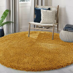 Superior Household Limited (Yellow) Thick Shaggy Round Rugs Large Living Room Bedroom Carpet Fluffy Circle Superior Household Limited (Yellow) Thick Shaggy Round Rugs Large Living Room Bedroom Carpet Fluffy Circle