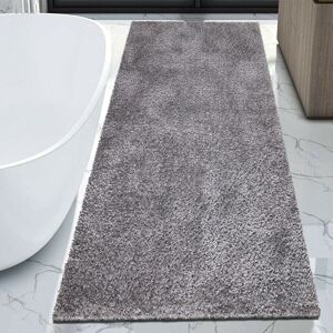 Oxford Homeware (Grey, 60cm x 220cm (2ft x 7ft 3")_Runner) Non Slip Shaggy Outdoor Large Area Ru Oxford Homeware (Grey, 60cm x 220cm (2ft x 7ft 3")_Runner) Non Slip Shaggy Outdoor Large Area Ru