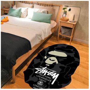 Unbranded (#1, 80*120CM) BAPE A Bathing Ape Door Rug Floor Anti-Slip Mats Unbranded (#1, 80*120CM) BAPE A Bathing Ape Door Rug Floor Anti-Slip Mats