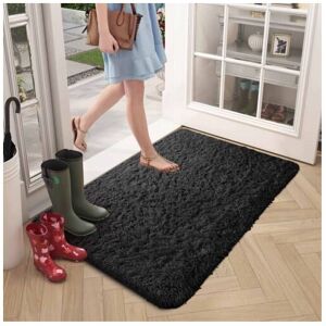 ASPIRE HOMEWARE (60X110 CM, Black) Exrta Large Rugs Shaggy Living Room Rug Carpet ASPIRE HOMEWARE (60X110 CM, Black) Exrta Large Rugs Shaggy Living Room Rug Carpet