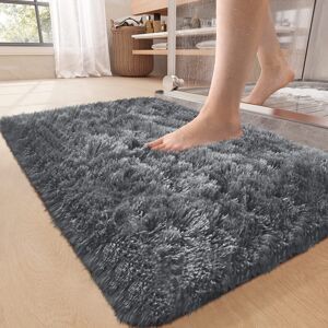 ASPIRE HOMEWARE (Grey, 50 x 80 cm) Soft Shaggy Fluffy Rug Livingroom Bedroom Floor Area Carpets ASPIRE HOMEWARE (Grey, 50 x 80 cm) Soft Shaggy Fluffy Rug Livingroom Bedroom Floor Area Carpets