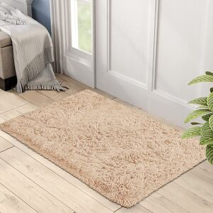 Imperial Rooms (60cm x 110cm (2ft x 3ft 7"), Beige Shaggy Rugs) Fluffy Rug Non-Slip Shaggy Rugs Imperial Rooms (60cm x 110cm (2ft x 3ft 7"), Beige Shaggy Rugs) Fluffy Rug Non-Slip Shaggy Rugs