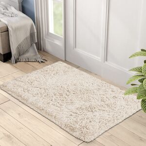 Imperial Rooms (60cm x 110cm (2ft x 3ft 7"), Cream Shaggy Rugs) Fluffy Rug Non-Slip Shaggy Rugs Imperial Rooms (60cm x 110cm (2ft x 3ft 7"), Cream Shaggy Rugs) Fluffy Rug Non-Slip Shaggy Rugs