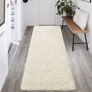 Imperial Rooms (60cm x 220cm (2ft x 7ft 3")_Runner, Cream Shaggy Rugs) Fluffy Rug Non-Slip Shag Imperial Rooms (60cm x 220cm (2ft x 7ft 3")_Runner, Cream Shaggy Rugs) Fluffy Rug Non-Slip Shag