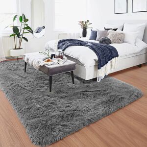 Imperial Rooms Grey Shaggy Rug - Large Area Rug for Living & Bedroom Imperial Rooms Grey Shaggy Rug - Large Area Rug for Living & Bedroom