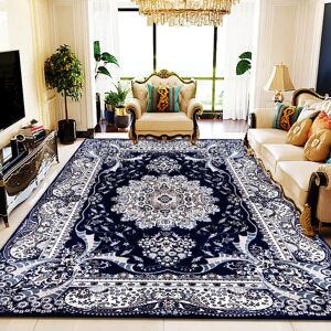 SHAH BEDDINGS LTD (Blue - RADA RUG, 160 x 230 cm) Luxury Large Traditional Rugs Bedroom Living Roo SHAH BEDDINGS LTD (Blue - RADA RUG, 160 x 230 cm) Luxury Large Traditional Rugs Bedroom Living Roo