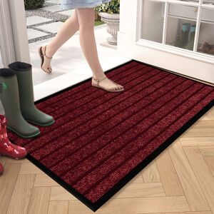 Imperial Rooms (40x60 cm, Burgundy/ Red) Rubber Door Mats Non-Slip Dirt Trapper Heavy Duty Imperial Rooms (40x60 cm, Burgundy/ Red) Rubber Door Mats Non-Slip Dirt Trapper Heavy Duty