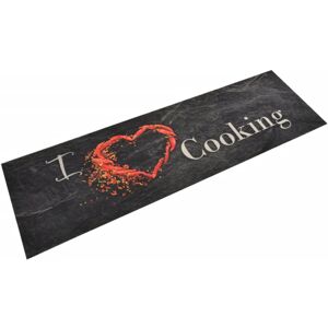 (black, 45 x 150 cm) vidaXL Kitchen Rug Anti Fatigue Mat Runner Rug Washable Flo (black, 45 x 150 cm) vidaXL Kitchen Rug Anti Fatigue Mat Runner Rug Washable Flo