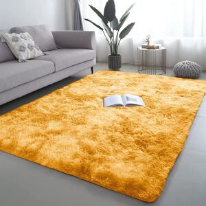 Shaggy Rugs LTD ( 120cm x 170cm (4ft x 5ft 8"), Yellow/Ochre) Non Slip Rug Fluffy Shaggy Thick A Shaggy Rugs LTD ( 120cm x 170cm (4ft x 5ft 8"), Yellow/Ochre) Non Slip Rug Fluffy Shaggy Thick A