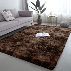 Shaggy Rugs LTD (160cm x 230cm (5ft 4" x 7ft 8"), Brown) Non Slip Rug Fluffy Shaggy Thick Area R Shaggy Rugs LTD (160cm x 230cm (5ft 4" x 7ft 8"), Brown) Non Slip Rug Fluffy Shaggy Thick Area R