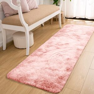 Imperial Rooms (60cm x 220cm OR 2ft x 7ft 3"- Runner, Pink- Shaggy Rugs) Modern Living Room Rug Imperial Rooms (60cm x 220cm OR 2ft x 7ft 3"- Runner, Pink- Shaggy Rugs) Modern Living Room Rug