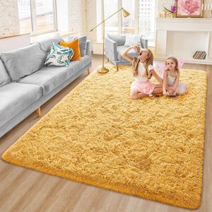 Imperial Rooms (120cm x 170cm OR 4ft x 5ft 6"- Small Area Rug, Yellow/ Ochre- Shaggy Rugs) Mode Imperial Rooms (120cm x 170cm OR 4ft x 5ft 6"- Small Area Rug, Yellow/ Ochre- Shaggy Rugs) Mode