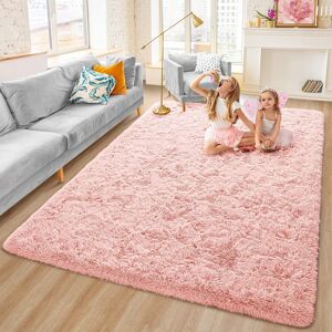 Imperial Rooms (200cm x 290cm OR 6ft 7" x 9ft 6"- Large Area Rug, Pink- Shaggy Rugs) Modern Liv Imperial Rooms (200cm x 290cm OR 6ft 7" x 9ft 6"- Large Area Rug, Pink- Shaggy Rugs) Modern Liv